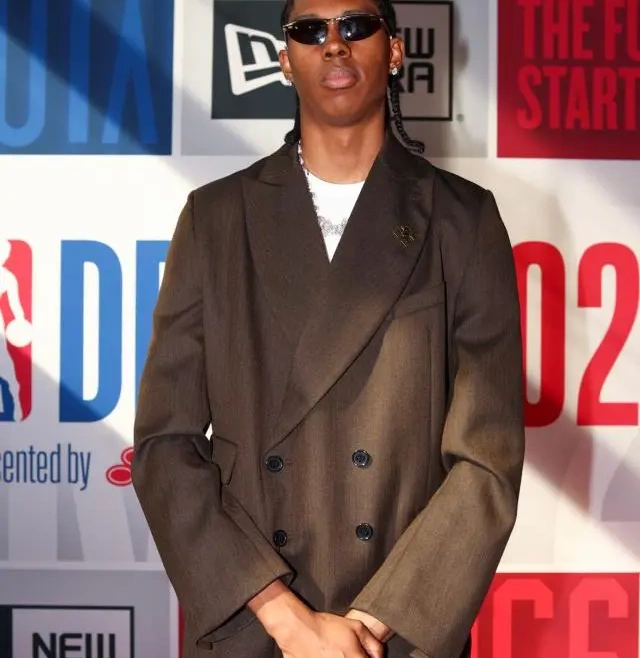 Cody Williams NBA Draft Night Suit