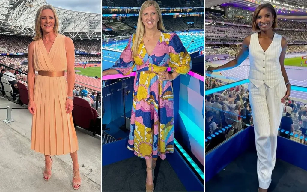 The BBC Olympics presenters who have become accidental fashion influencers - No Paywall | Pater Heritage