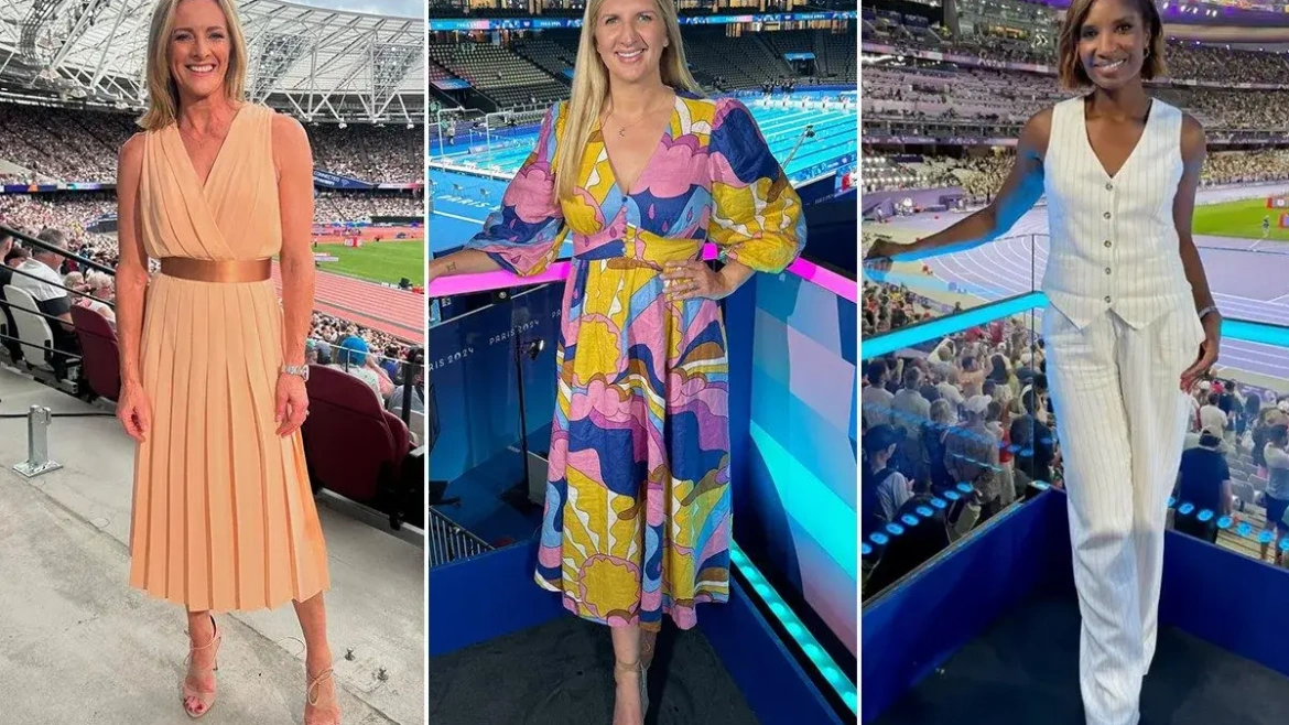 The BBC Olympics presenters who have become accidental fashion influencers