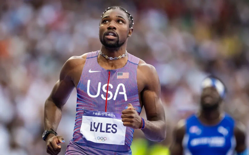 How Noah Lyles became fashion’s most in-demand man – hair pearls and all - No Paywall | Pater Heritage