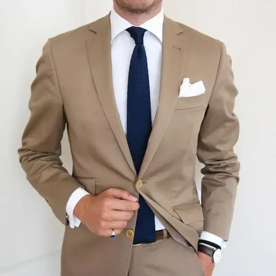 Tan Suit 