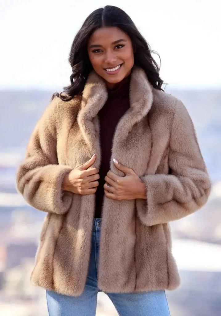 Vintage Mink Faux Fur Jacket Source: Fabulous Furs