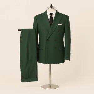 Green Double Breasted Suit Pater Heritage