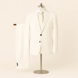 White Two Piece Suit Pater Heritage