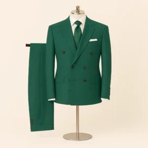 Emerald Green Double Breasted Suit Pater Heritage
