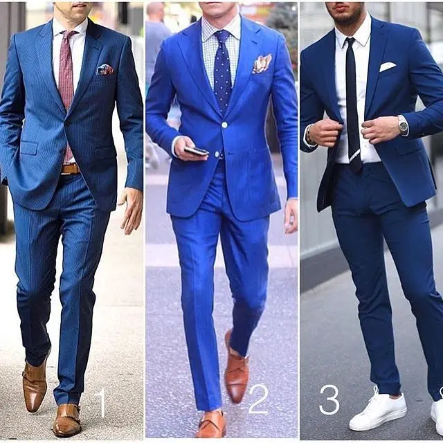 Royal Blue Suit vs Navy Blue Suit