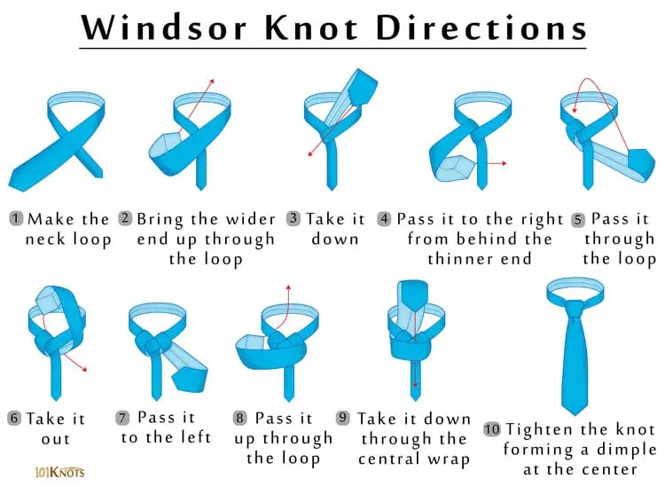How to Tie the Full Windsor Knot