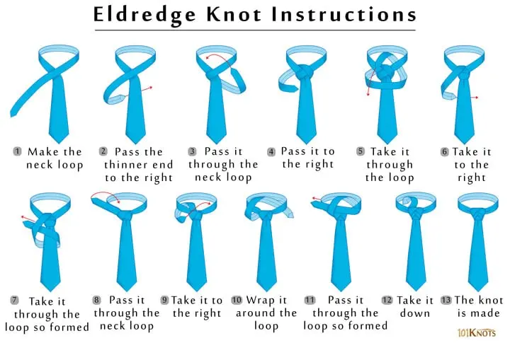 How to Tie the Eldredge Knot