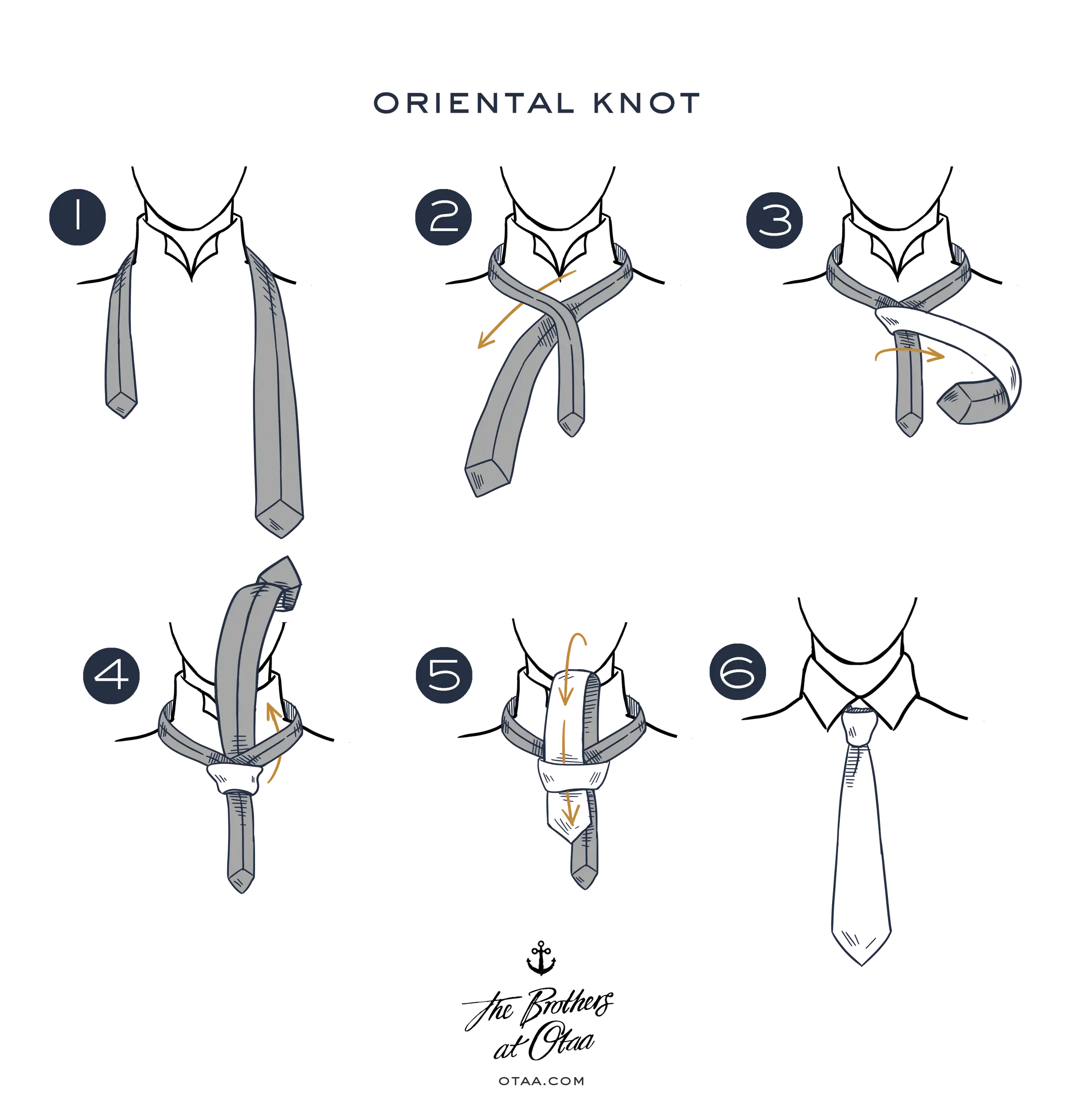How to Tie the Oriental Knot