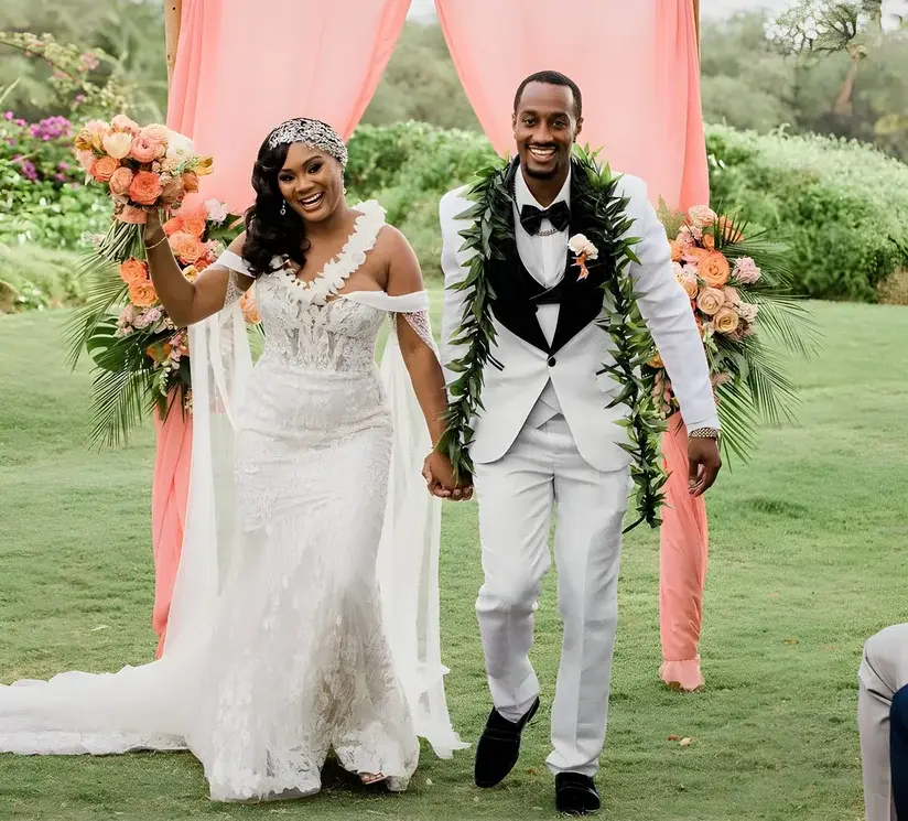 White suit for a summer wedding