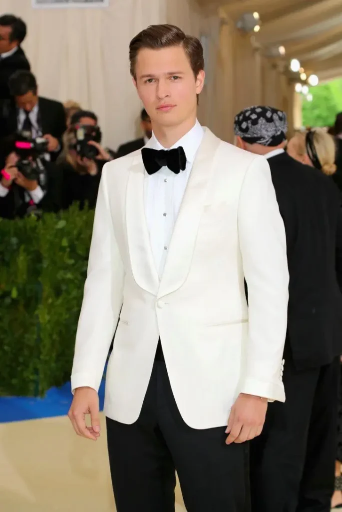 White suit for blacktie event
