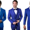 Blue suits for men