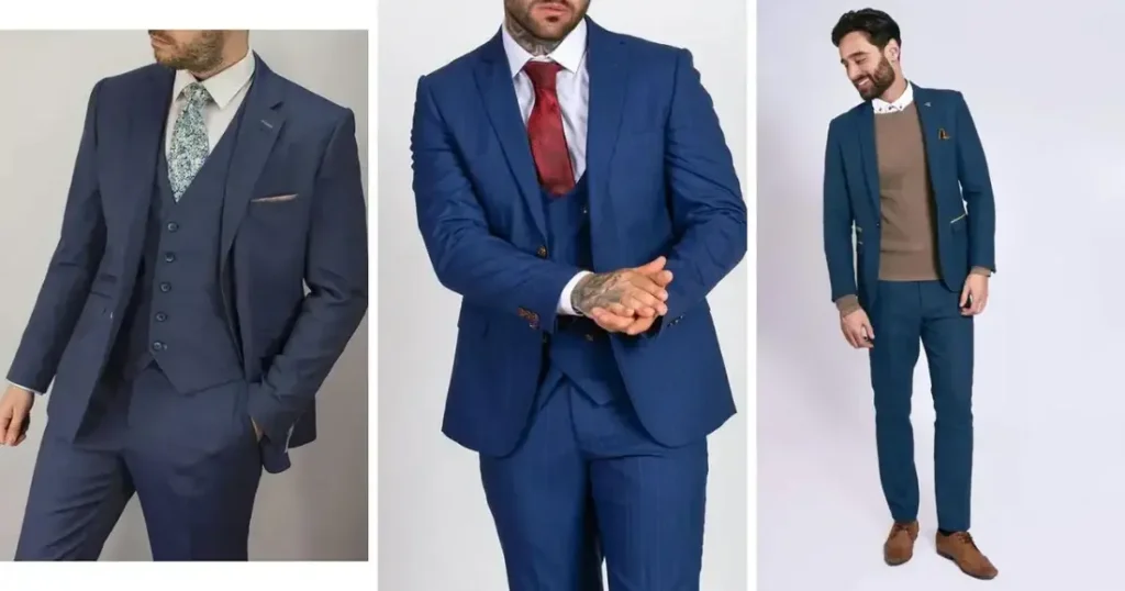 Different Shades of Blue Suits
