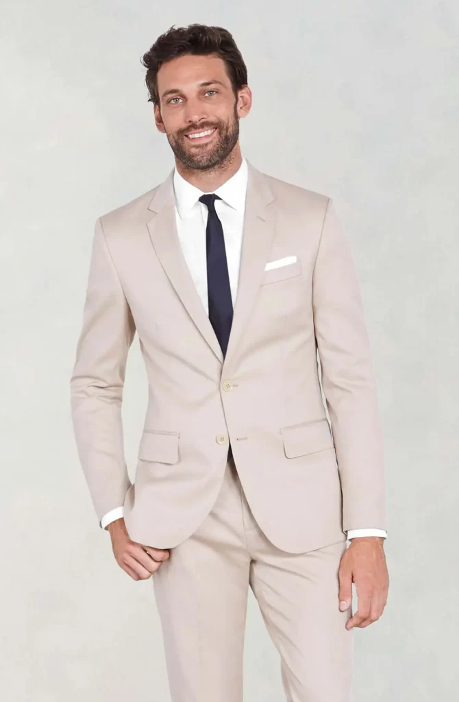 Light tan suit