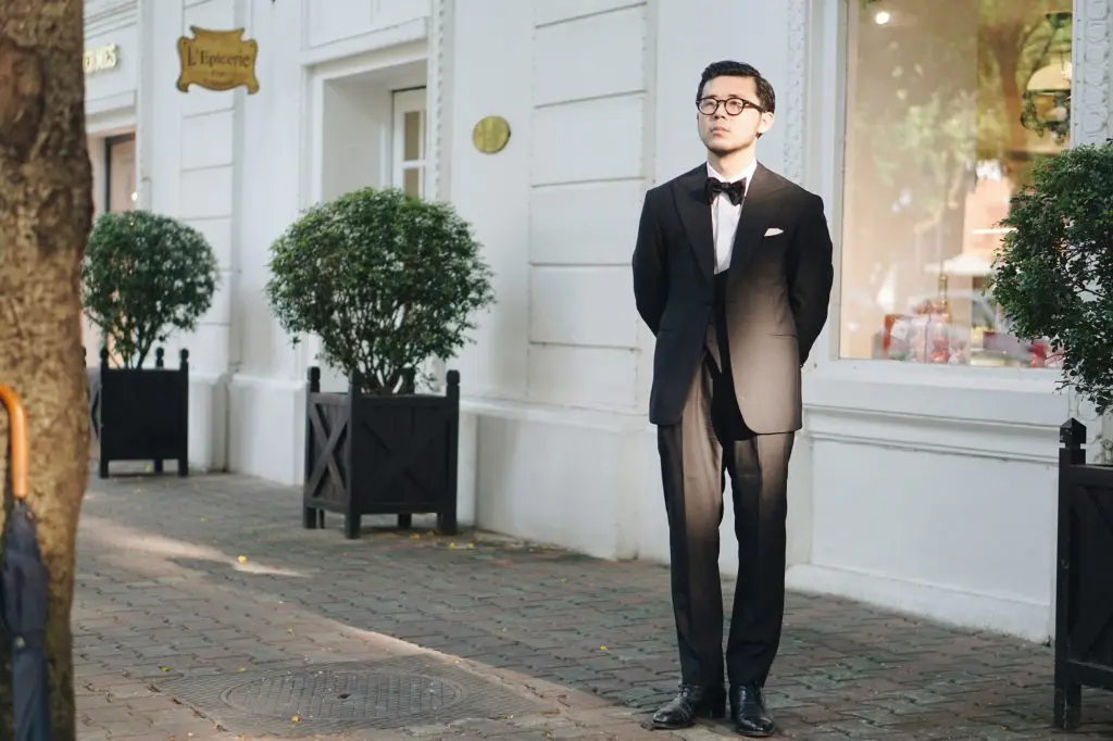 man in a tuxedo