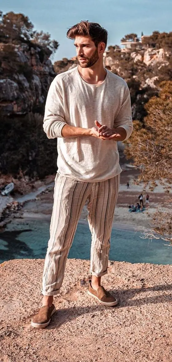 Breezy linen outfit