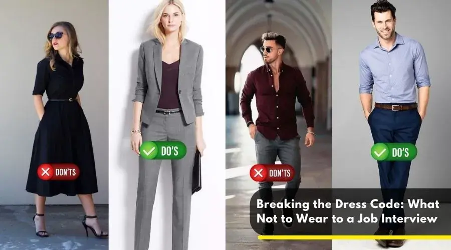 What not to wear to a job interview